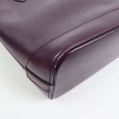 Louis Vuitton Lockit Epi Leather, Purple, Leather, Handbag