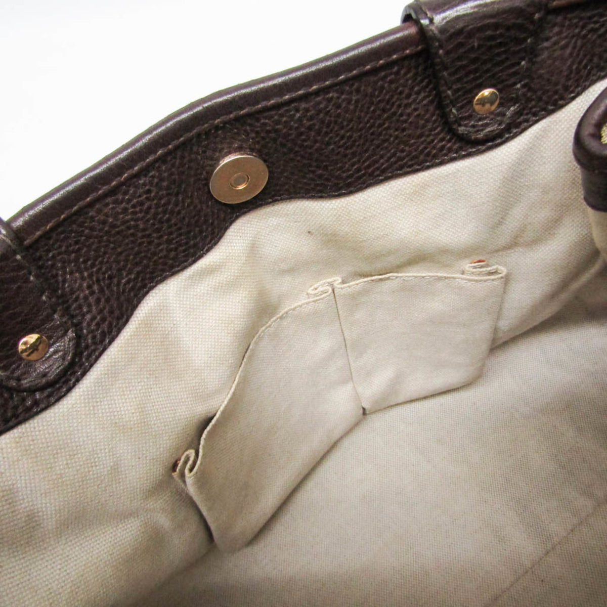 Gucci GG Running GG Canvas with Leather, Beige, Canvas, Tote Bag