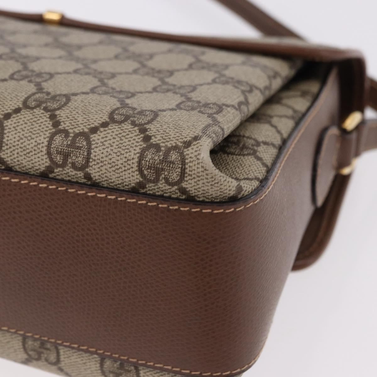 Gucci Shoulder Canvas, Beige, Canvas, Shoulder Bag