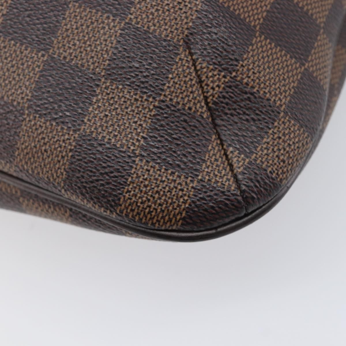 Louis Vuitton Bloomsbury Damier, Brown, Canvas, Shoulder Bag