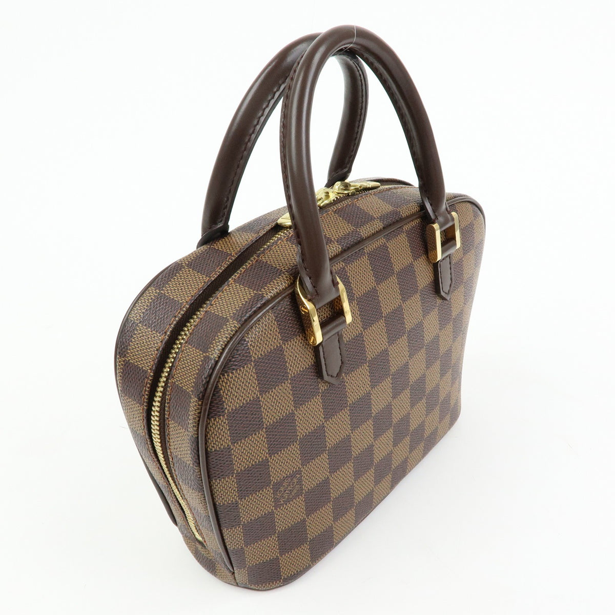 Louis Vuitton Sarria Damier, Brown, Canvas, Handbag