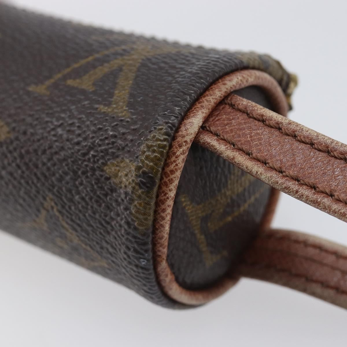 Louis Vuitton golf ball case monogram, Brown, Canvas, Clutch