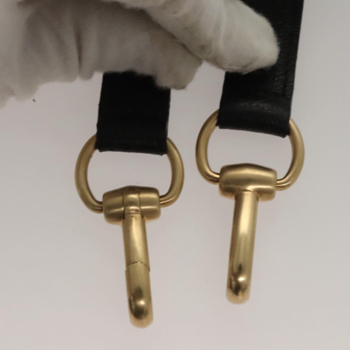 Gucci Bamboo Zip Pouch Suede, BLACK, SUEDE, Handbag