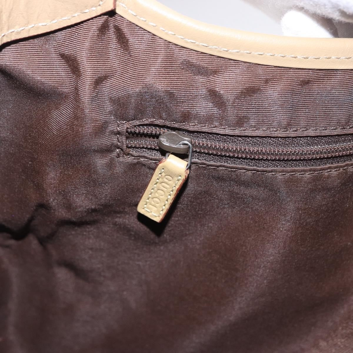 Gucci Jackie Canvas, Beige, Canvas, Handbag