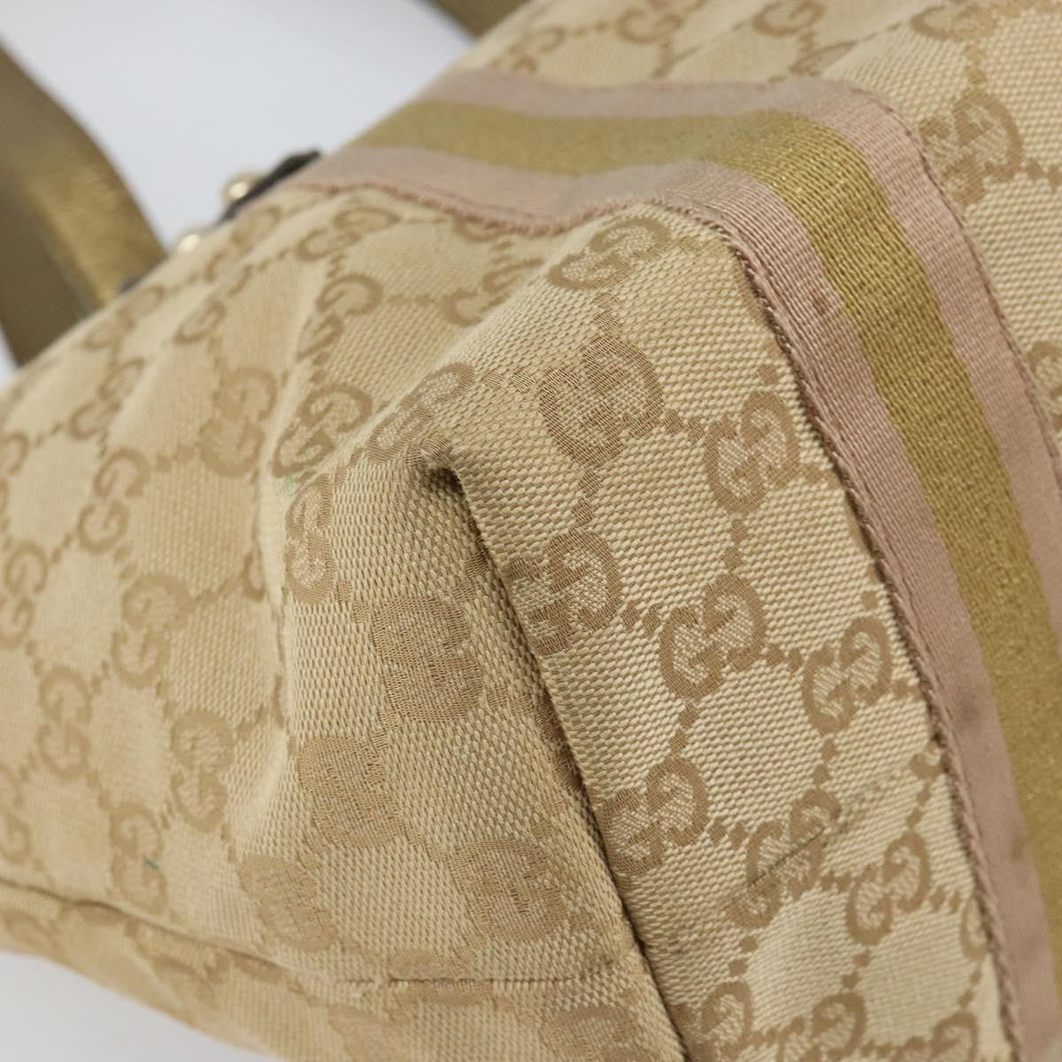 Gucci Jolicoeur GG Canvas, Beige, Canvas, Tote Bag