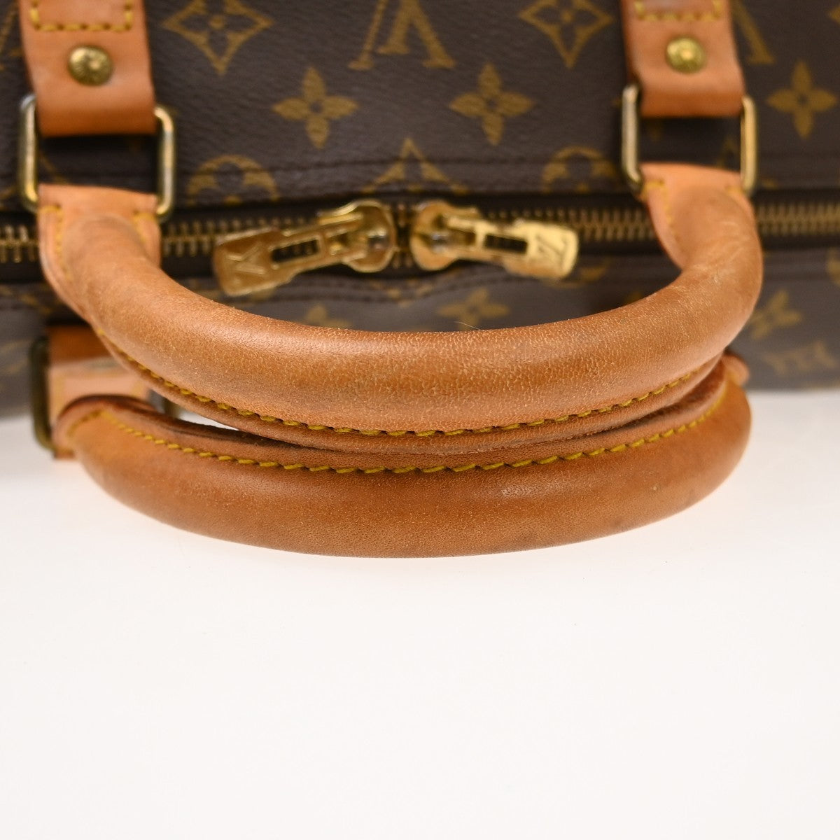 Louis Vuitton Keepall Canvas, Brown, Canvas, Travel Bag