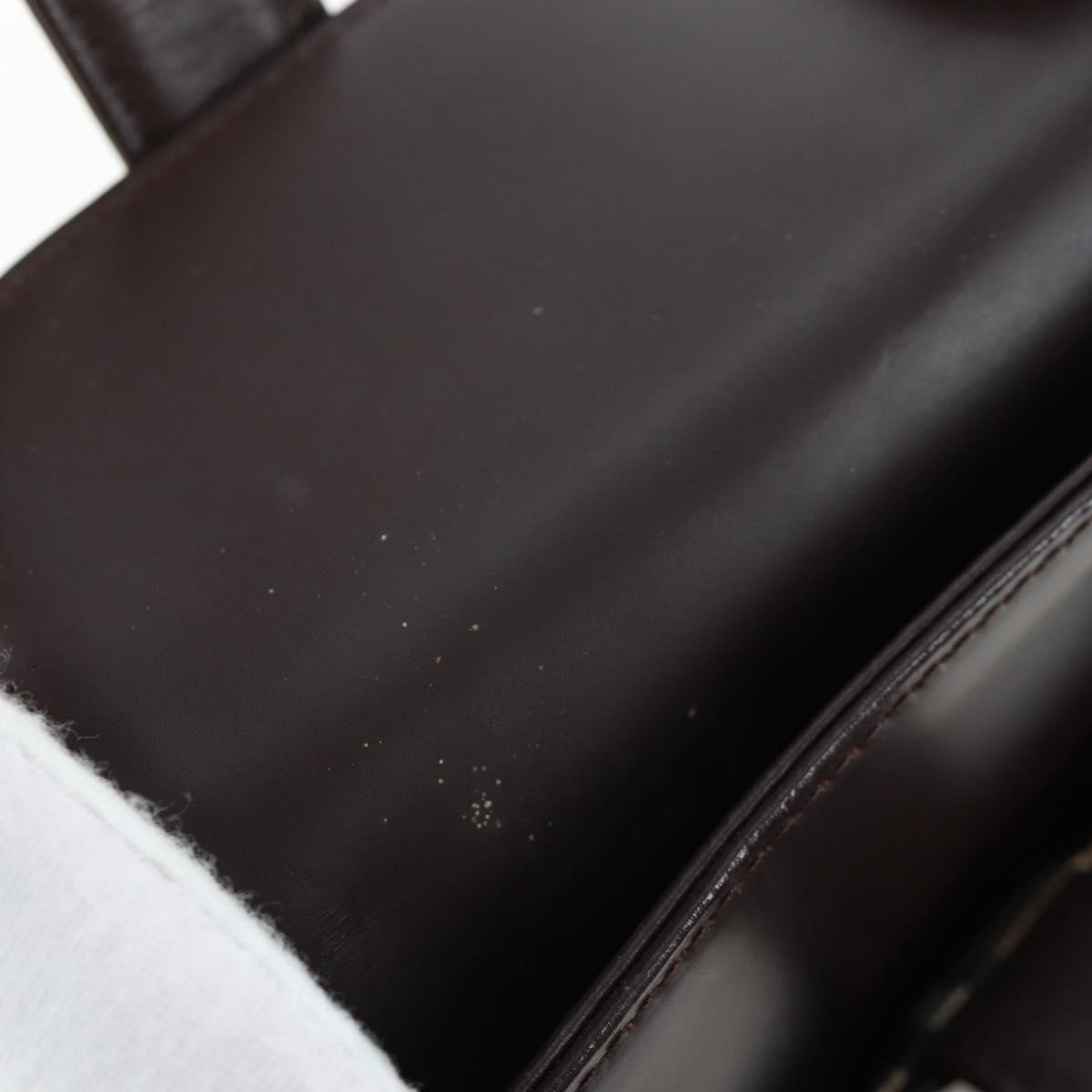 Burberry Nova check Leather, Brown, Leather, Handbag
