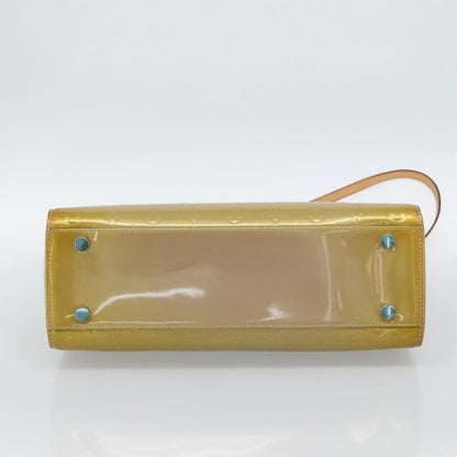 Louis Vuitton Blair Monogram Vernis, Beige, Patent Leather, Handbag