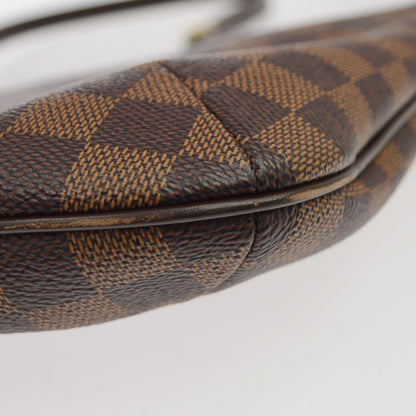 Louis Vuitton Bloomsbury Damier, Brown, Canvas, Shoulder Bag