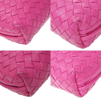 Bottega Veneta Nodini Intrecciato Nappa, Pink, Leather, Shoulder Bag