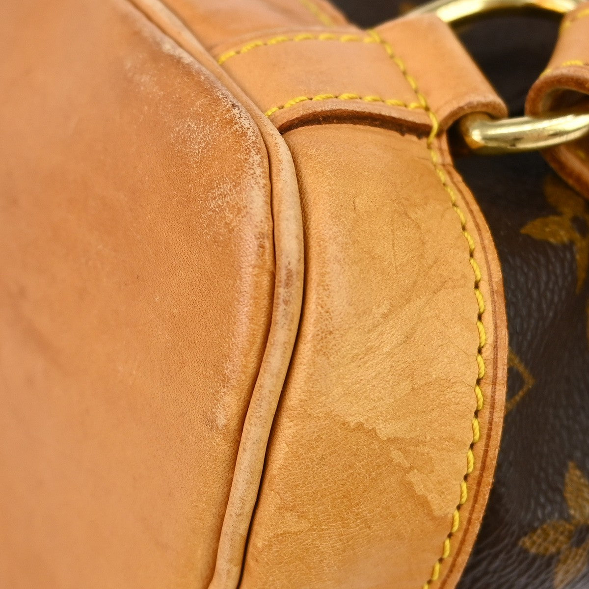 Louis Vuitton Vintage Montsouris Monogram Canvas, Brown, Canvas, Backpack