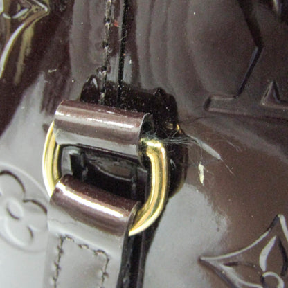 Louis Vuitton Avalon Monogram Vernis, Burgundy, Patent Leather, Handbag
