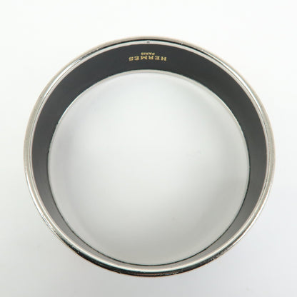 Hermes Bangle Printed Enamel, Multicolour, Metal, Bracelet
