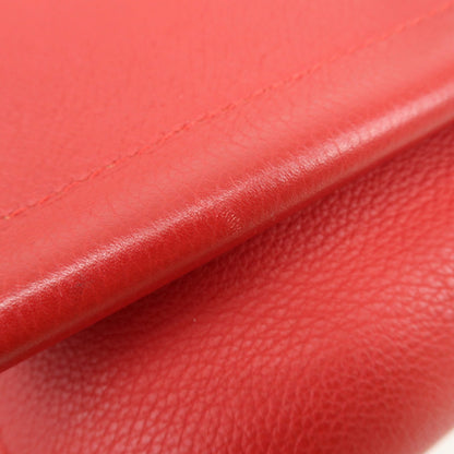 Louis Vuitton Lockme II Leather, Red, Leather, Shoulder Bag