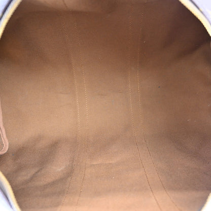 Louis Vuitton Keepall Monogram, Brown, Canvas, Travel Bag