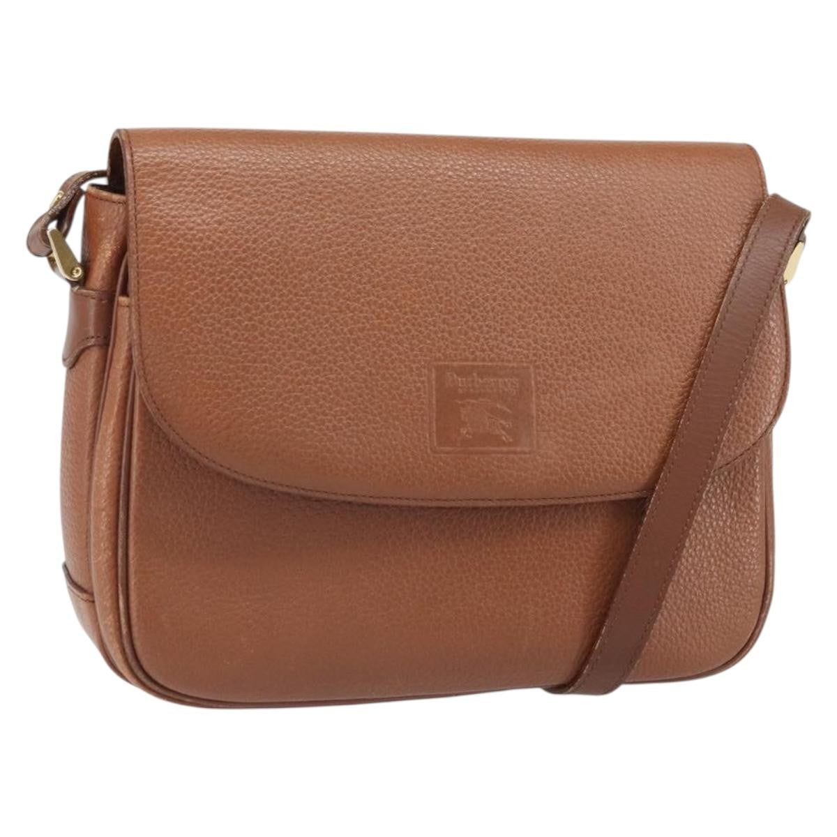 Burberry Vintage Leather, Brown, Leather, Shoulder Bag