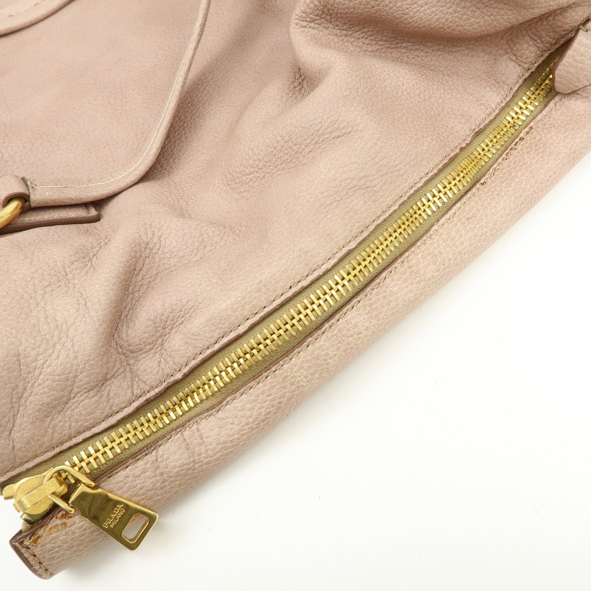 Prada Vitello Daino Leather, Pink, Leather, Shoulder Bag