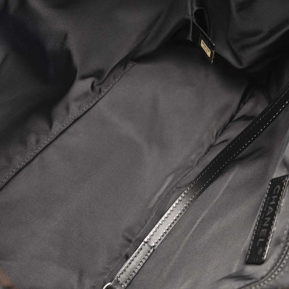 Chanel Travel Line Nylon, Brown, Nylon, Tote Bag
