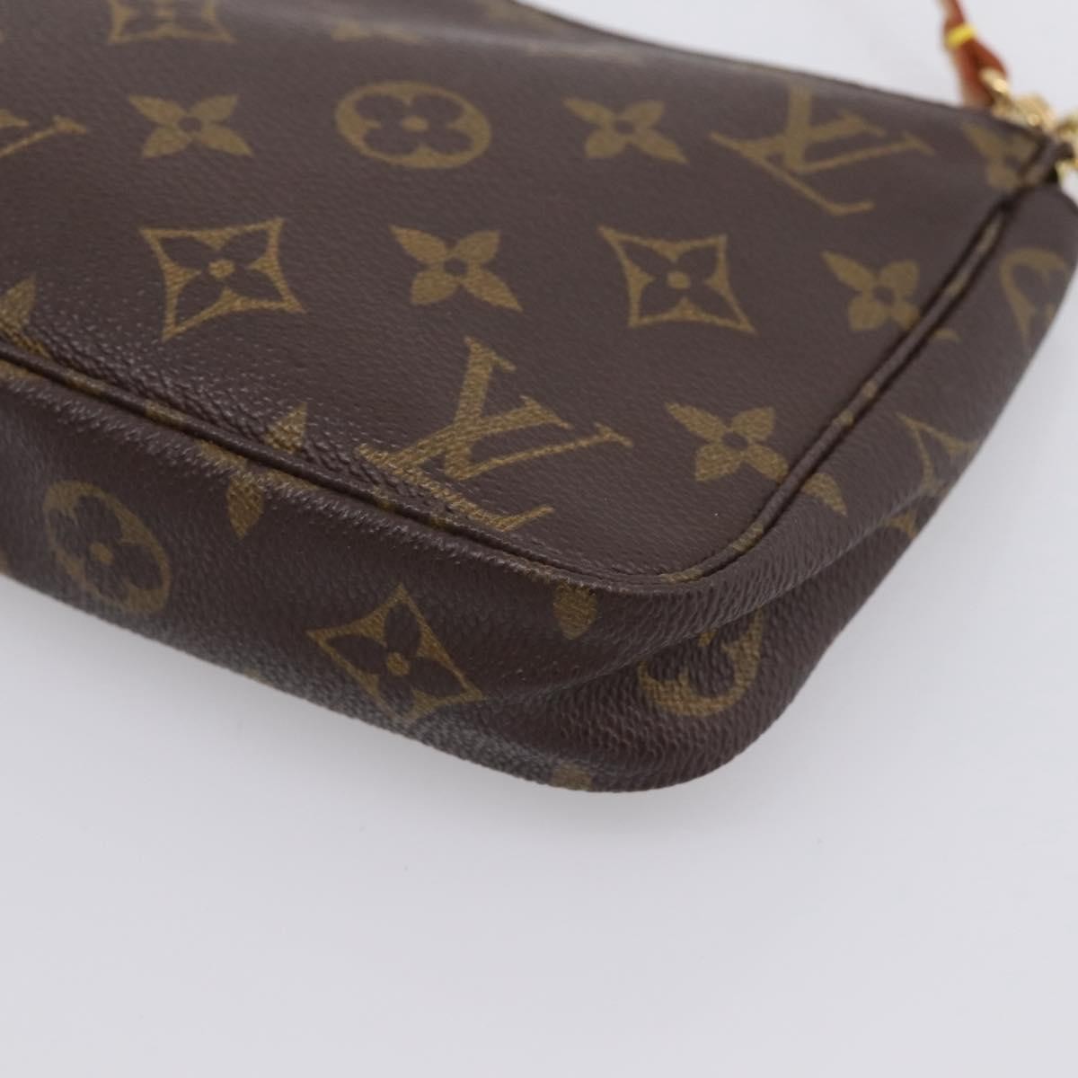 Louis Vuitton Pochette Accessoires NM Monogram Canvas, Brown, Canvas, Clutch