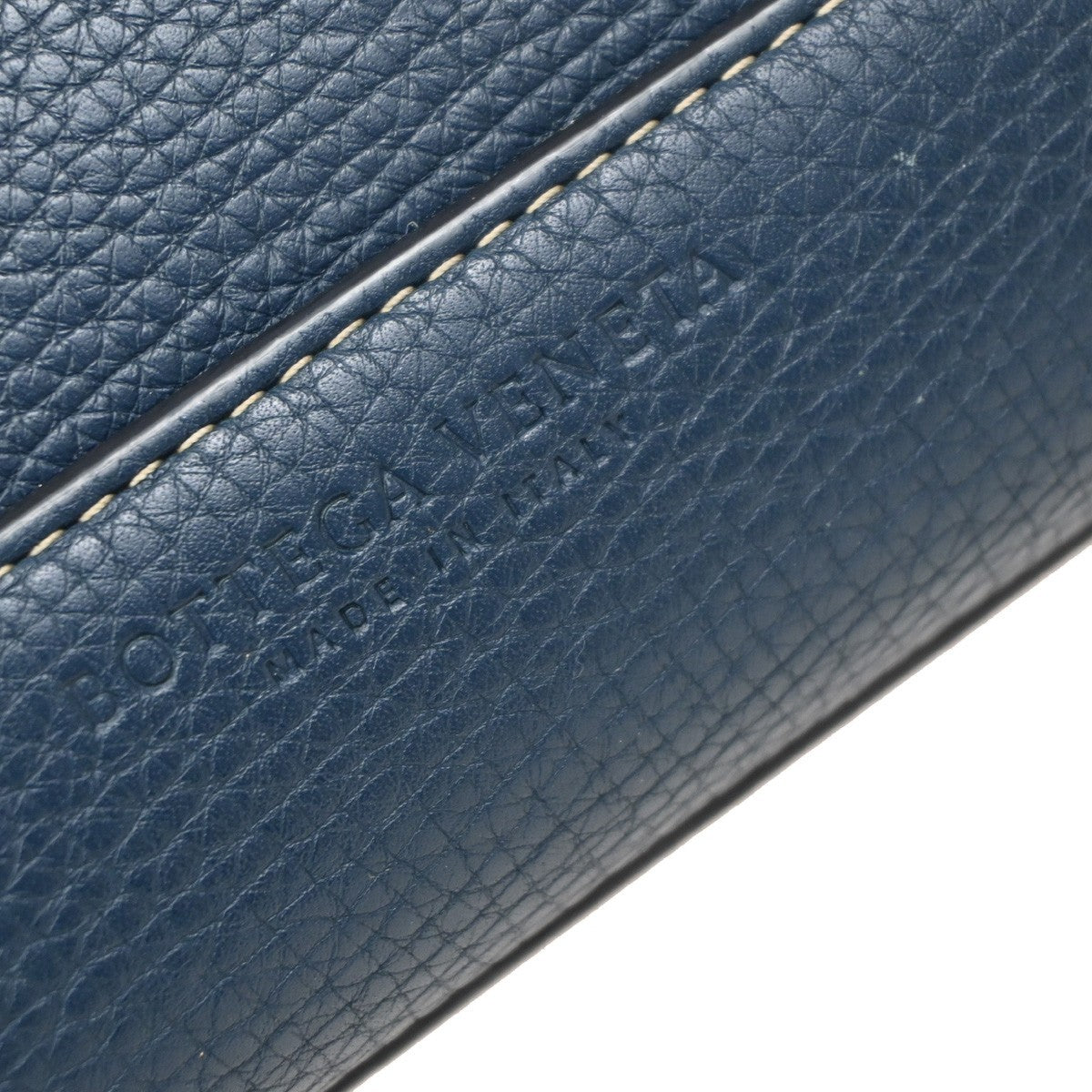 Bottega Veneta Arco Grainy Leather, Navy, Leather, Tote Bag