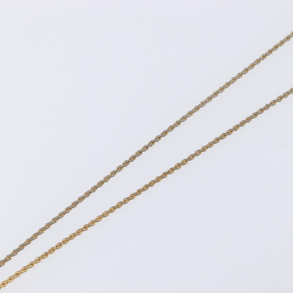 Christian Dior Vintage CD Pendant Metal, Gold, Metal, Necklace