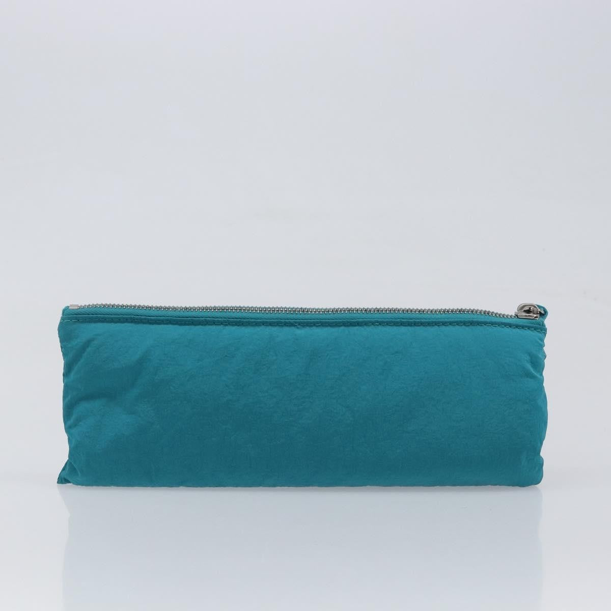 Bottega Veneta Padded Tech Cassette Intrecciato Nylon, Turquoise, Nylon, Crossbody Bag