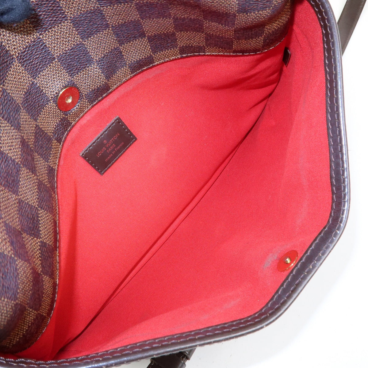 Louis Vuitton Bloomsbury Damier, Brown, Canvas, Shoulder Bag