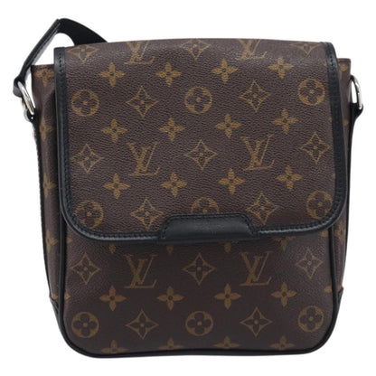 Louis Vuitton Bass Messenger Macassar Monogram Canvas, Brown, Canvas, Handbag