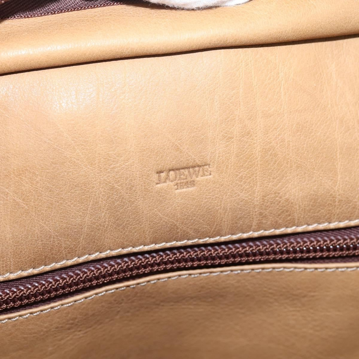Loewe Amazona Suede, Beige, Suede, Handbag