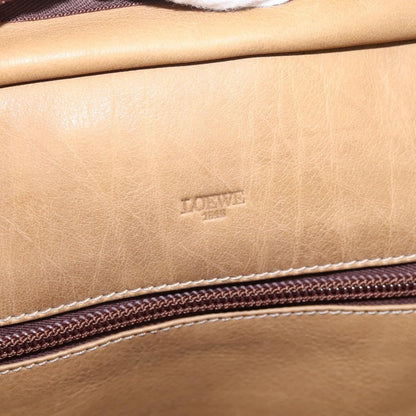 Loewe Amazona Suede, Beige, Suede, Handbag