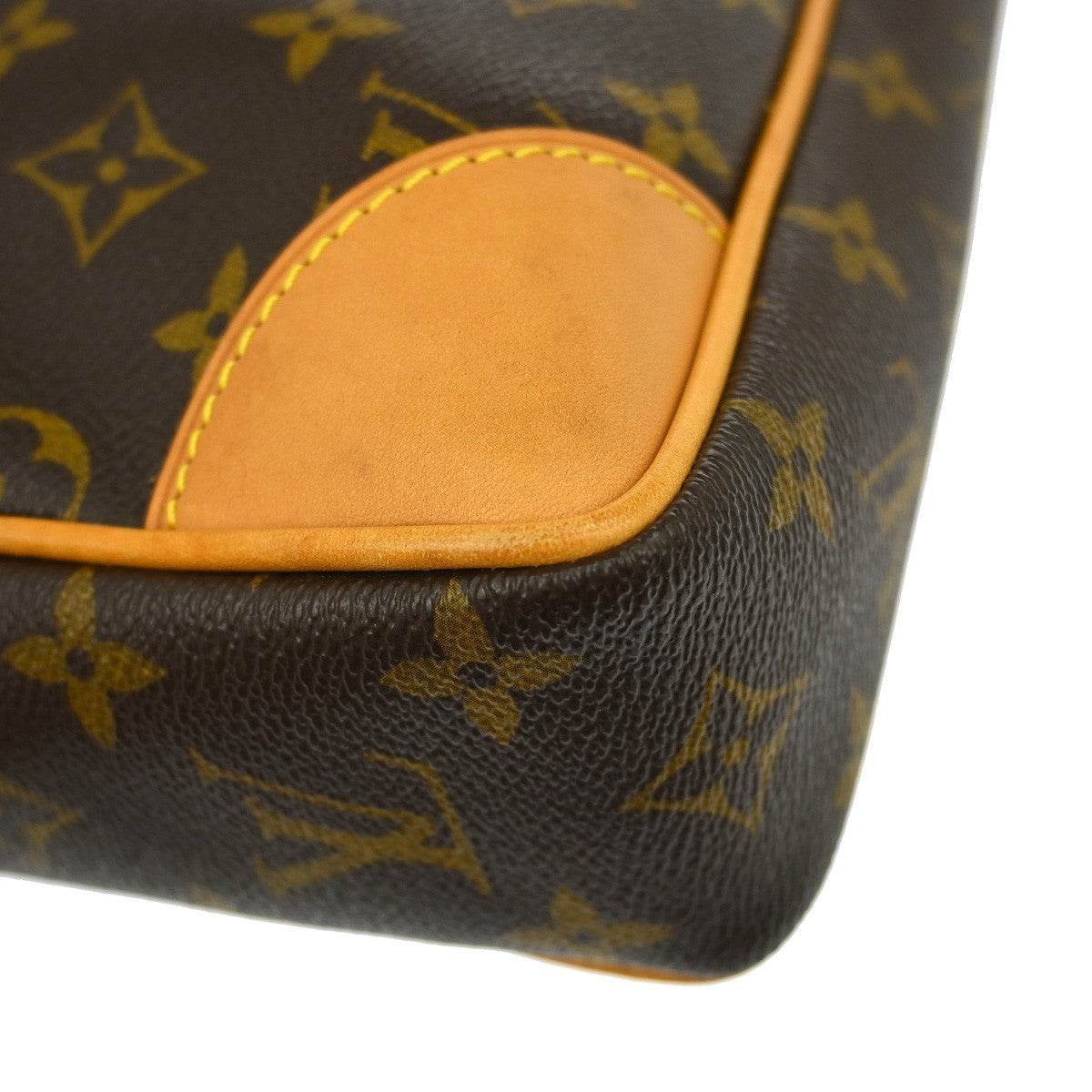Louis Vuitton Porte-Documents Voyage Monogram, Brown, Canvas, Briefcase