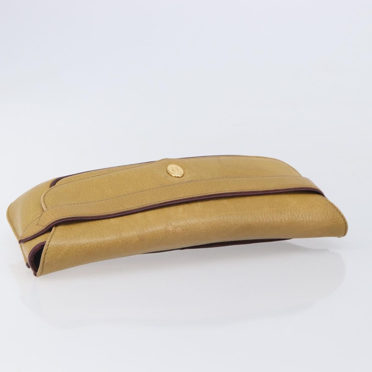 Cartier Must de Cartier Clutch Leather, Beige, Leather, Clutch