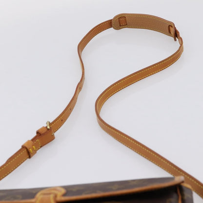 Louis Vuitton Sac Gibeciere Messenger Monogram Canvas, Brown, Canvas, Shoulder Bag