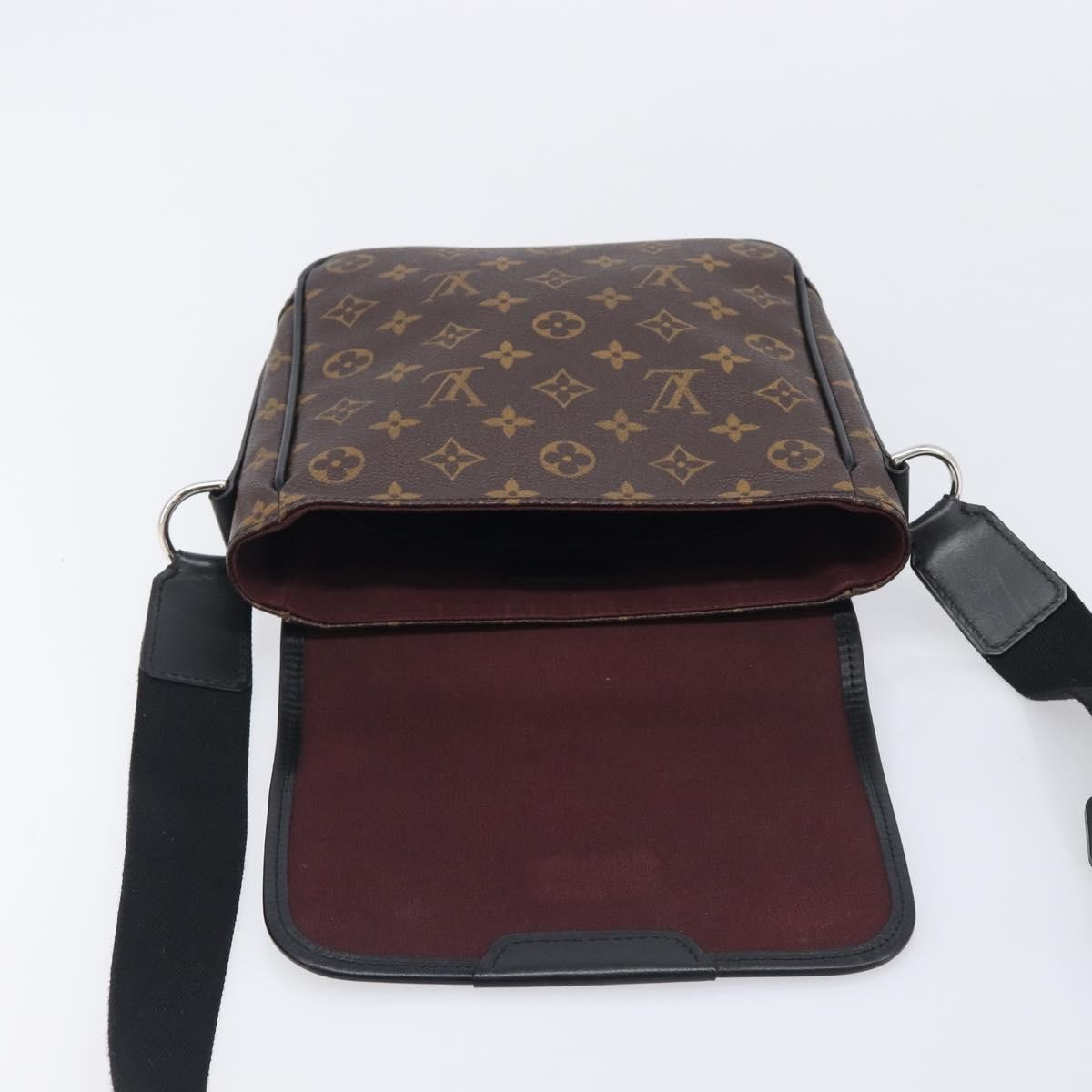 Louis Vuitton Bass Messenger Macassar Monogram Canvas, Brown, Canvas, Handbag