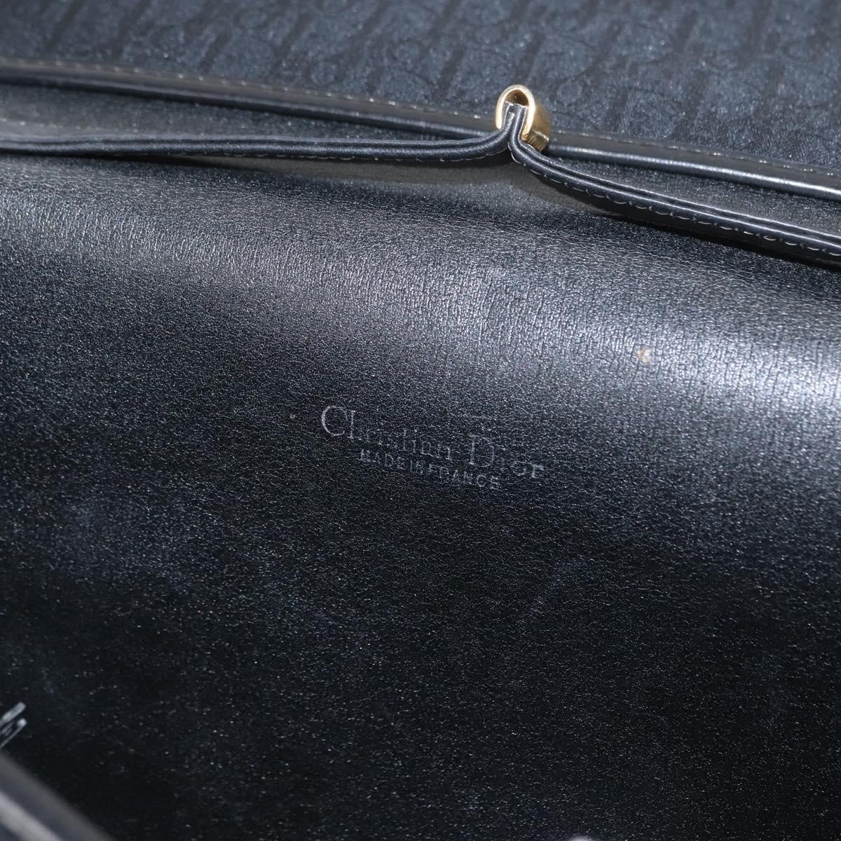 Christian Dior Vintage CD trotter Canvas, Black, Canvas, Shoulder Bag