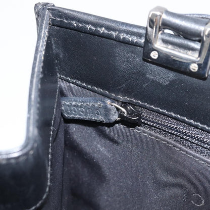 Gucci Jackie Leather, Black, Leather, Tote Bag