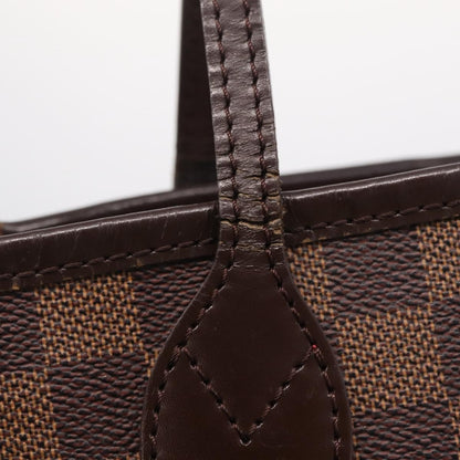 Louis Vuitton Neverfull Damier, Brown, Canvas, Tote Bag