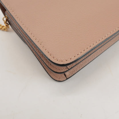 Valentino Garavani VSling Leather, Pink, Leather, Shoulder Bag