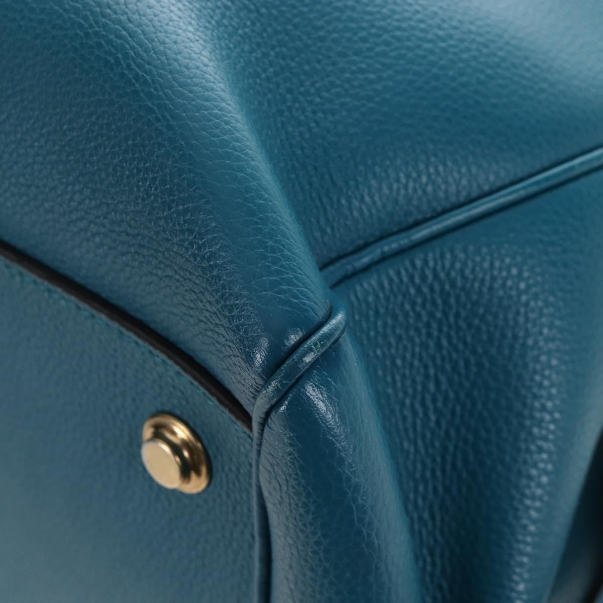 Louis Vuitton Milla Veau Nuage Calfskin, Blue, Leather, Handbag