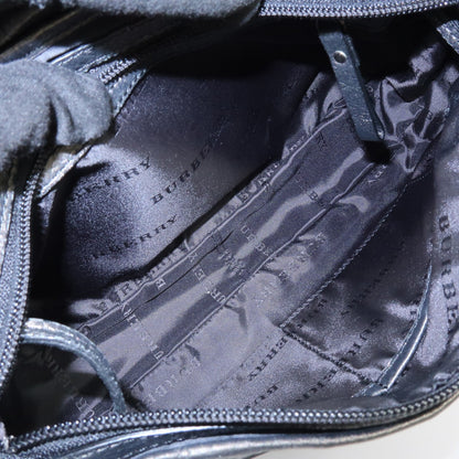 Burberry Shoulder Bag Leather, Black, Nylon, Shoulder Bag