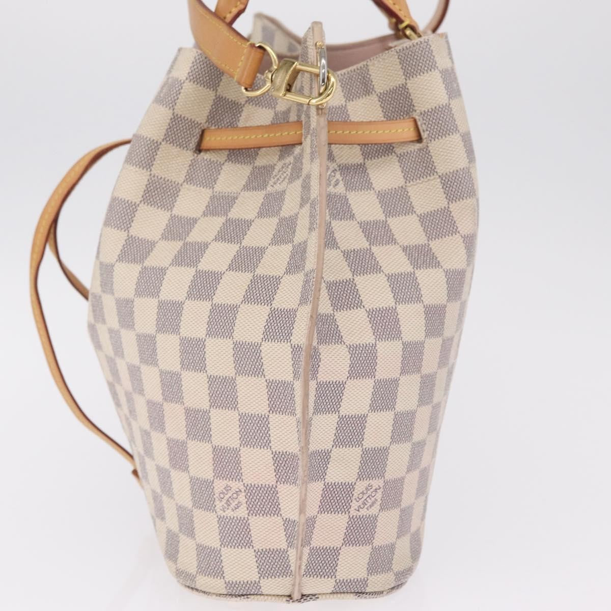 Louis Vuitton Girolata Damier, White, Canvas, Handbag