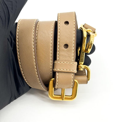Prada Prada Vitello Phenix Leather Tote Bag Black Large phenix leather, Brown, Leather, Tote Bag