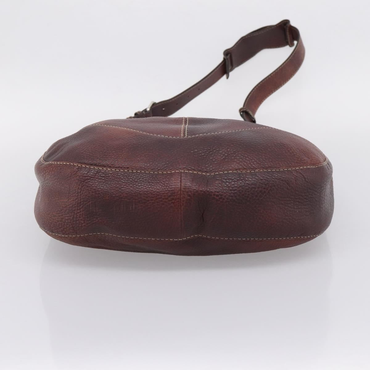Gucci Charlotte Leather, Brown, Leather, Tote Bag