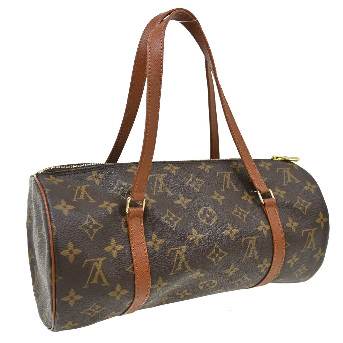 Louis Vuitton Papillon Monogram Canvas, Brown, Canvas, Handbag