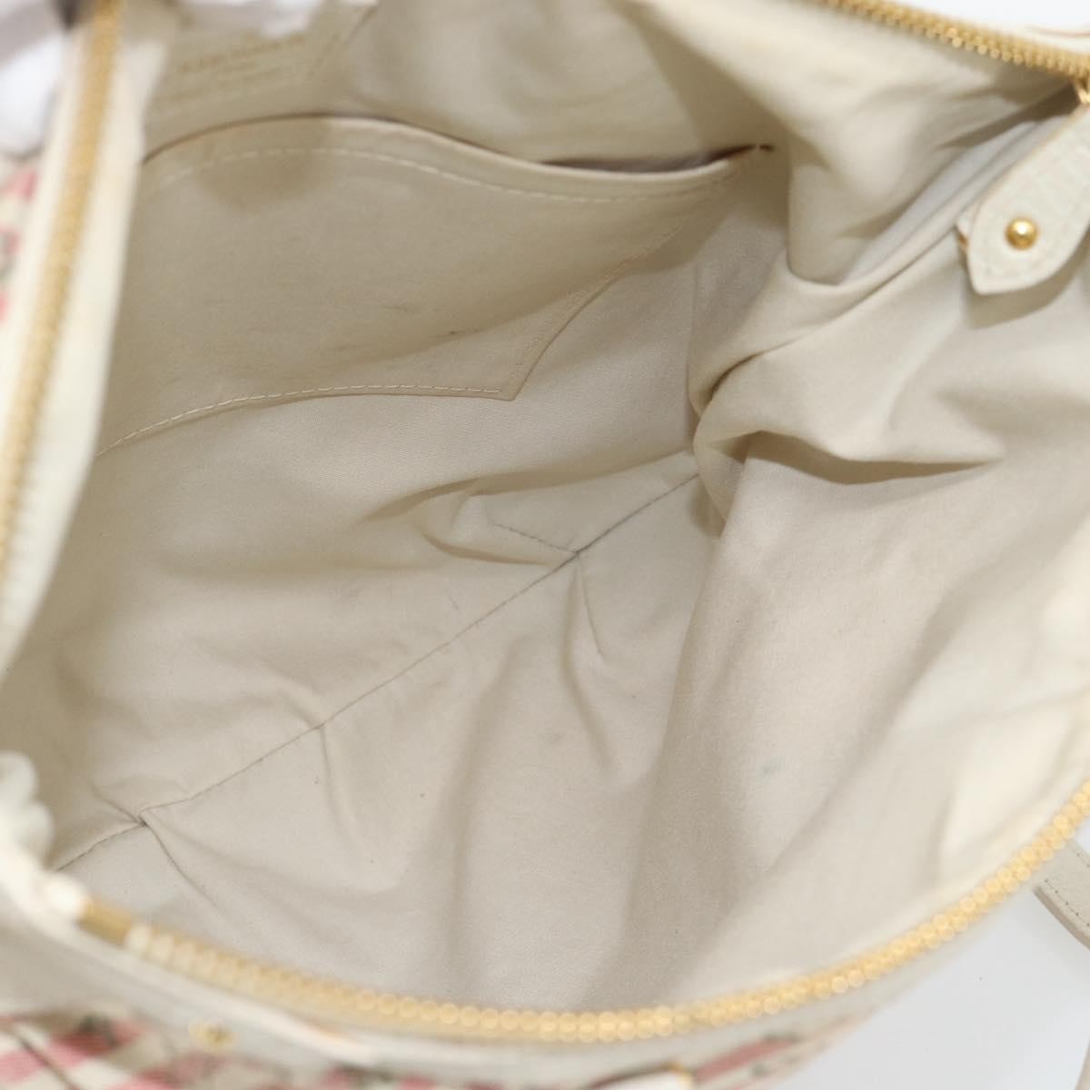 Louis Vuitton Marina Mini Lin Croisette, Pink, Canvas, Handbag