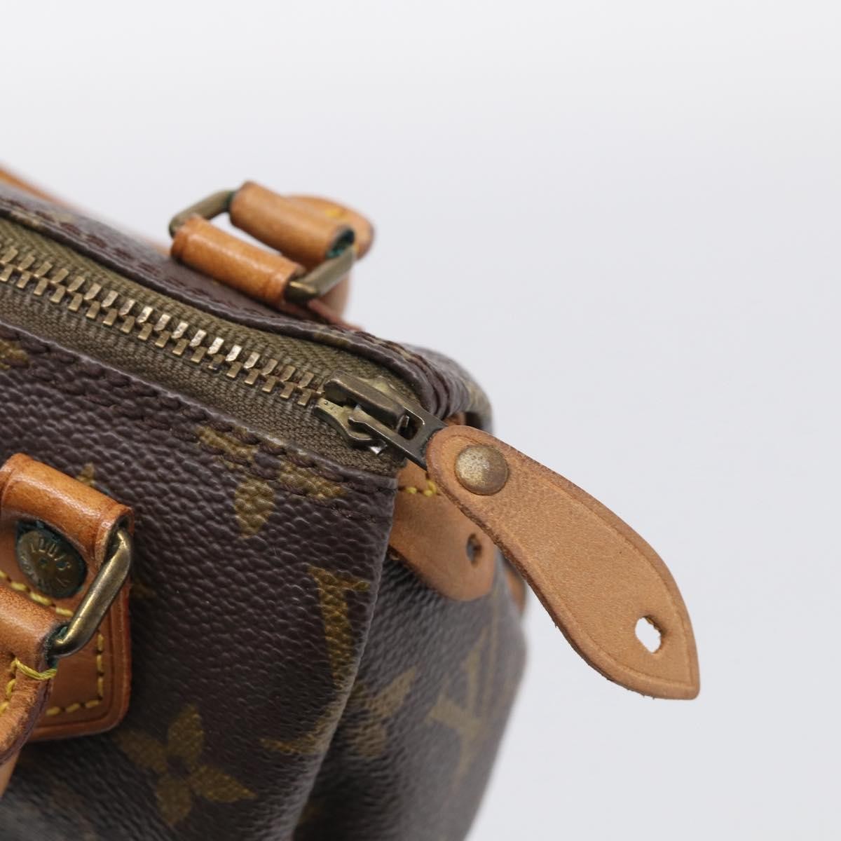 Louis Vuitton Speedy Mini HL Monogram Canvas, Brown, Canvas, Handbag
