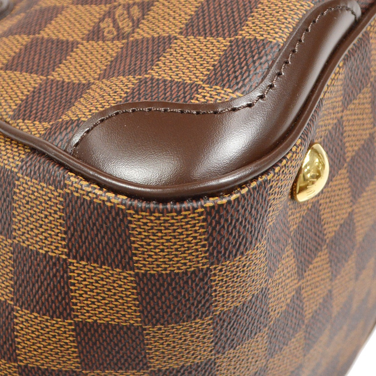 Louis Vuitton Verona Damier Ebene, Brown, Canvas, Shoulder Bag