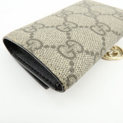 Gucci Interlocking G French GG Coated Canvas, Beige, Canvas, Wallet