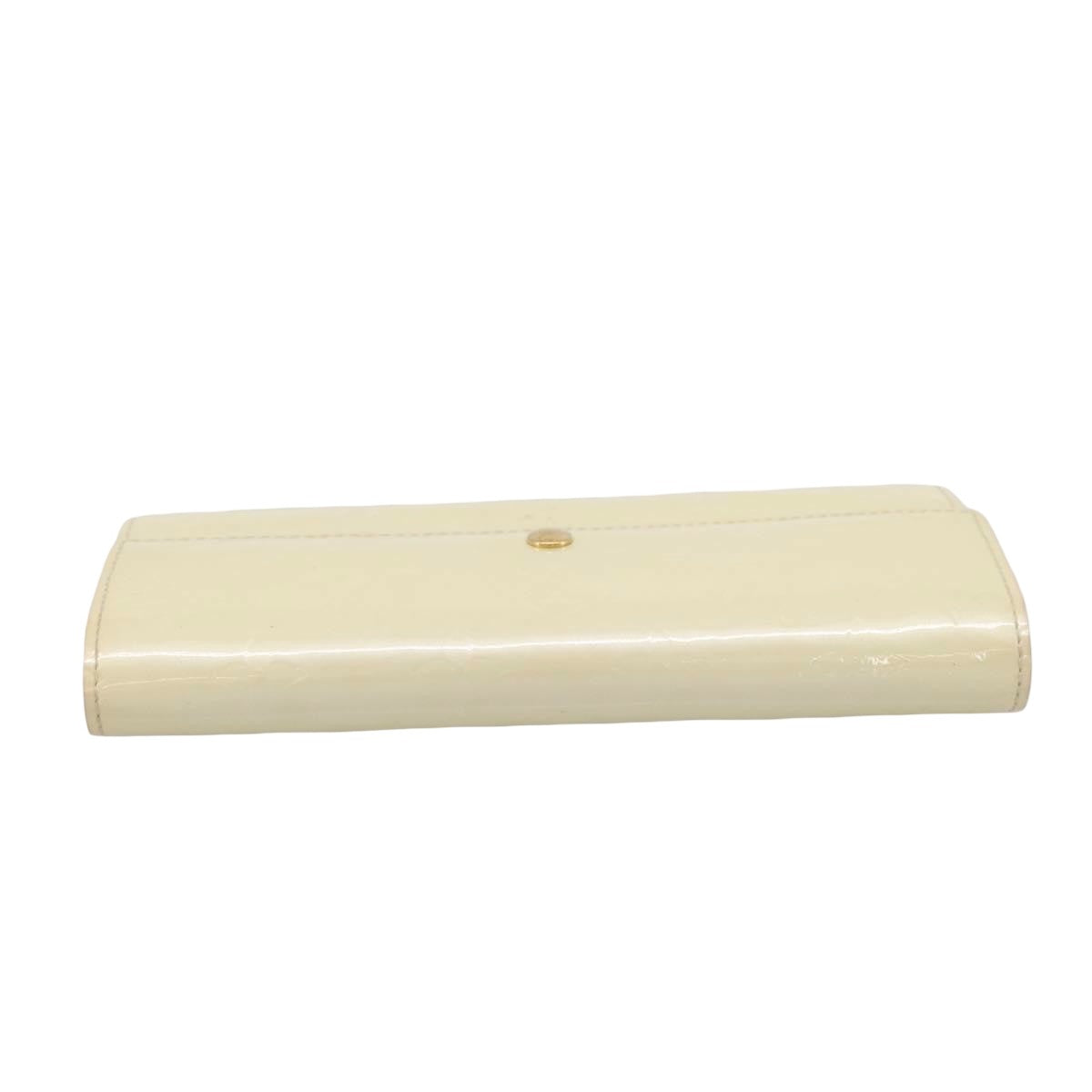 Louis Vuitton Vintage Sarah Monogram Vernis, Beige, Patent Leather, Wallet