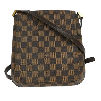 Louis Vuitton Musette Salsa Damier Canvas, Brown, Canvas, Shoulder Bag